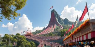 Colas en parques de atracciones