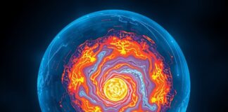 El núcleo terrestre altera la duración del día.